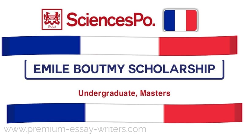 Emile Boutmy Scholarships 2025 in France | Fully Funded