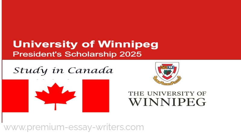 University of Winnipeg President Scholarship 2026