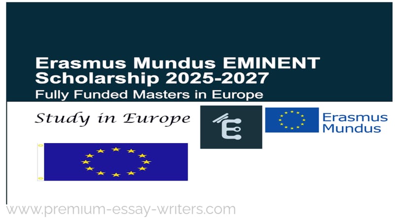 Erasmus Mundus EMINENT Scholarship 2025/27 |Fully Funded