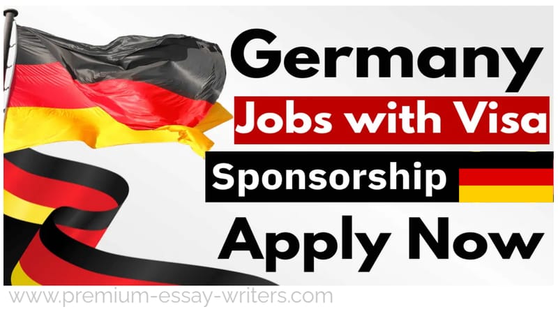 Germany Visa Sponsorship Jobs 2025