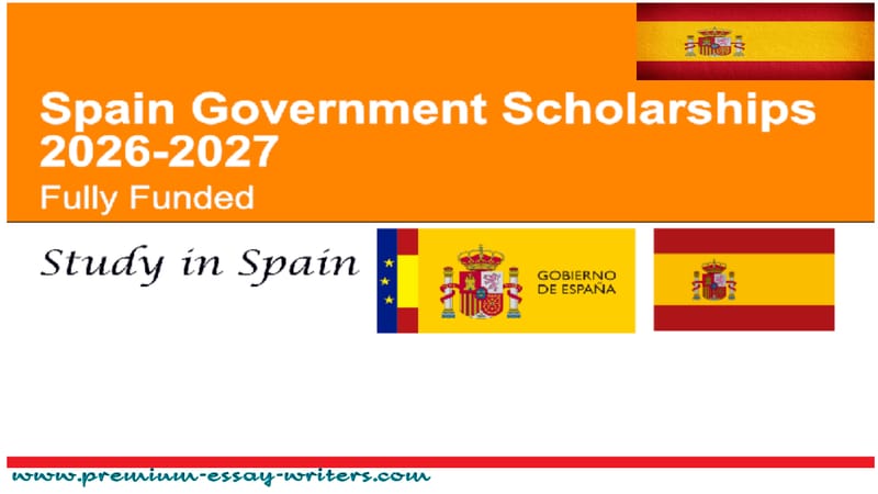 Spain Government Scholarships 2026 | Fully Funded Opportunities