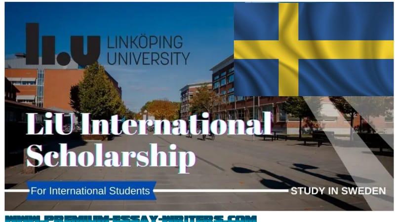 LiU International Scholarship 2026 | Study in Sweden
