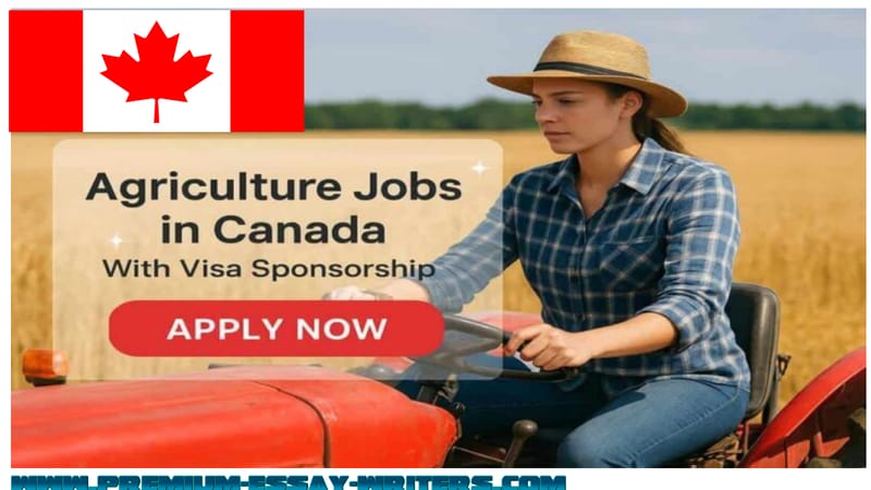 Agriculture Farm Jobs in Canada with Visa Sponsorship for 2026