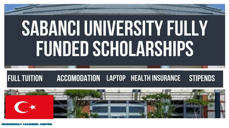 Sabanci University Graduate Scholarship 2026/27