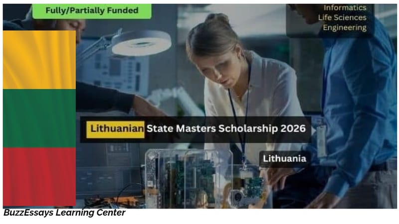 Lithuanian State Scholarships 2026 | Fully Funded Master’s Programs