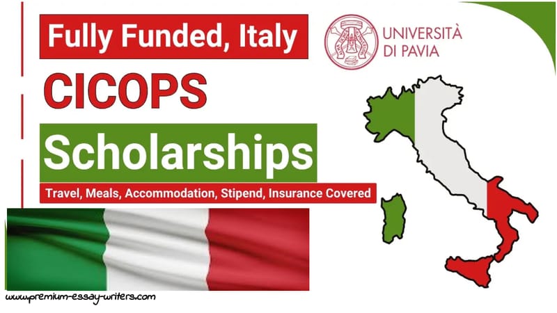 CICOPS Scholarships 2027 in Italy Fully Funded