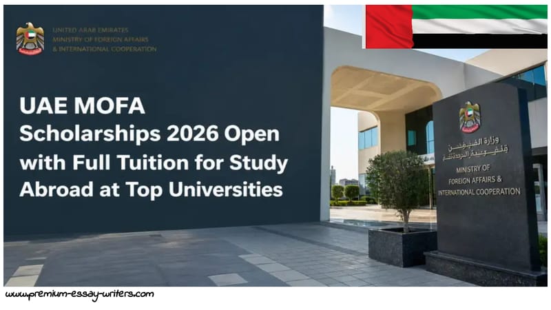 UAE MoFA Scholarship 2026 (Fully Funded Opportunity)