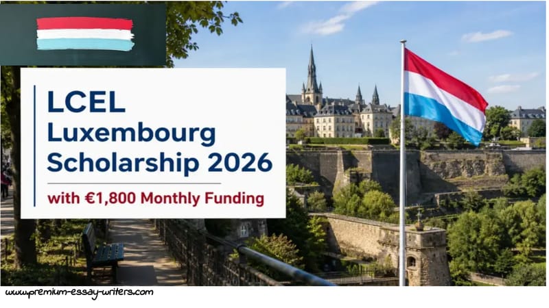 LCEL Luxembourg Scholarship 2026 (Apply Now)