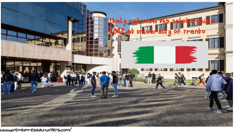 Italy National PhD Scholarships 2027 at University of Trento