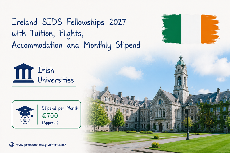 Ireland SIDS Fellowships 2027 | Fully Funded Master's Program