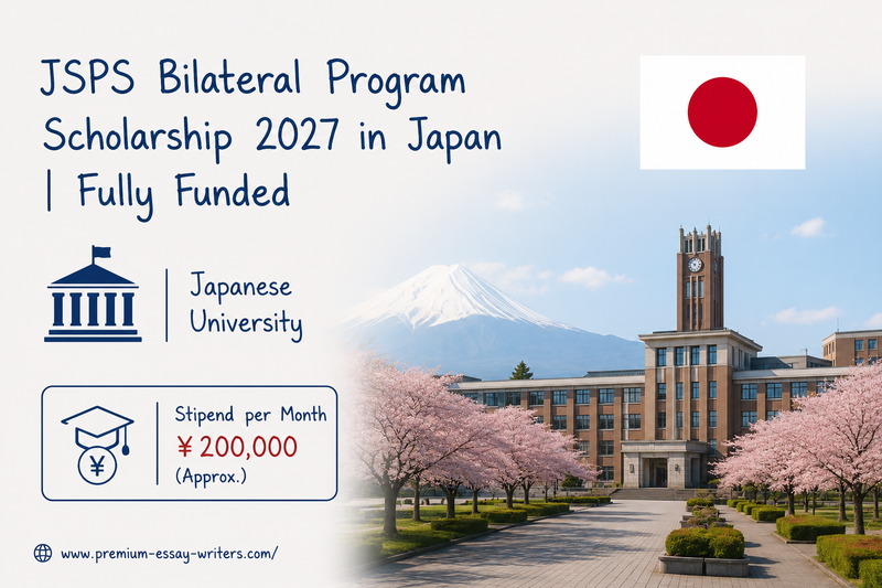 JSPS Bilateral Program Scholarship 2027 Japan | Fully Funded