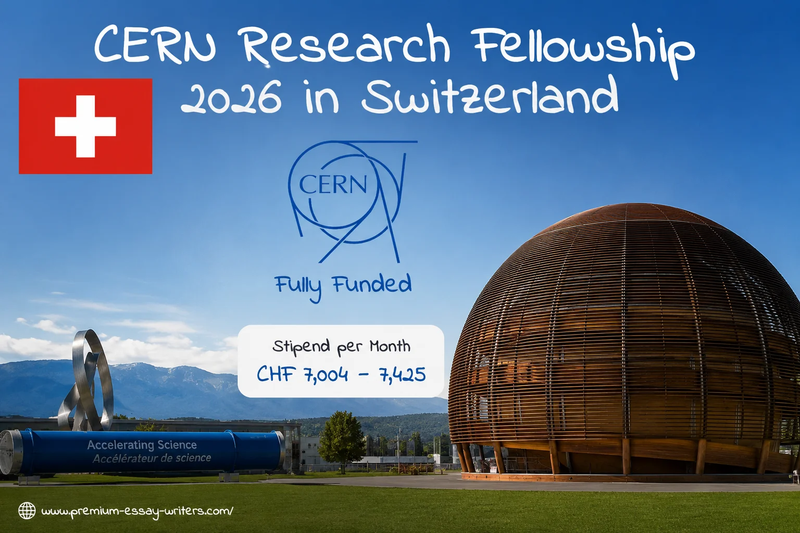 CERN Research Fellowship 2026 in Switzerland | Fully Funded Postdoctoral Opportunity