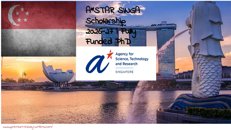 A*STAR SINGA Scholarship 2026-27 | Fully Funded PhD
