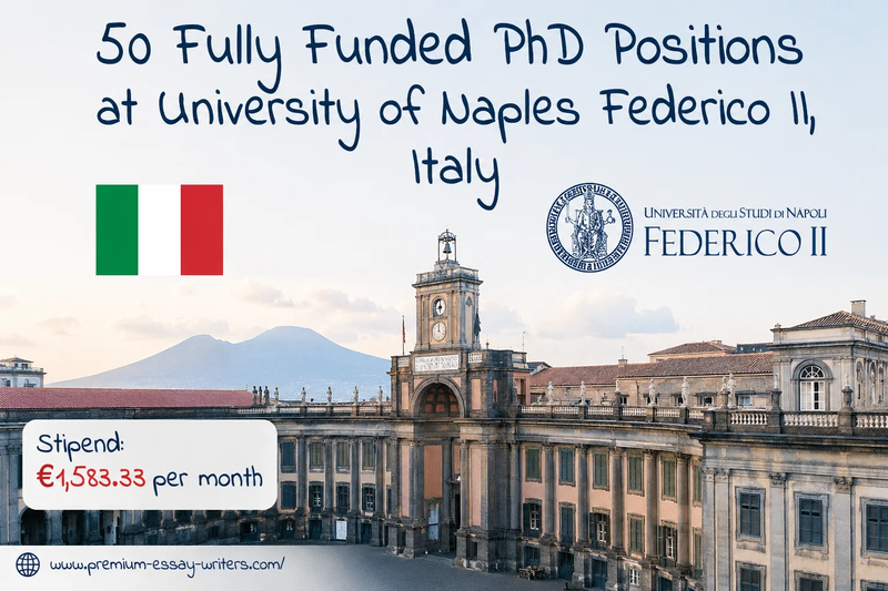 50 Fully Funded PhD Positions at University of Naples Federico II