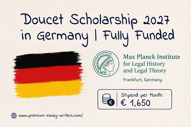 Doucet Scholarship 2027 in Germany | Fully Funded Research Fellowship