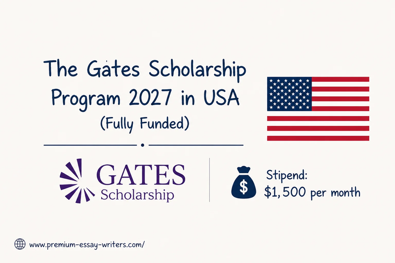 The Gates Scholarship Program 2027 in USA (Fully Funded)