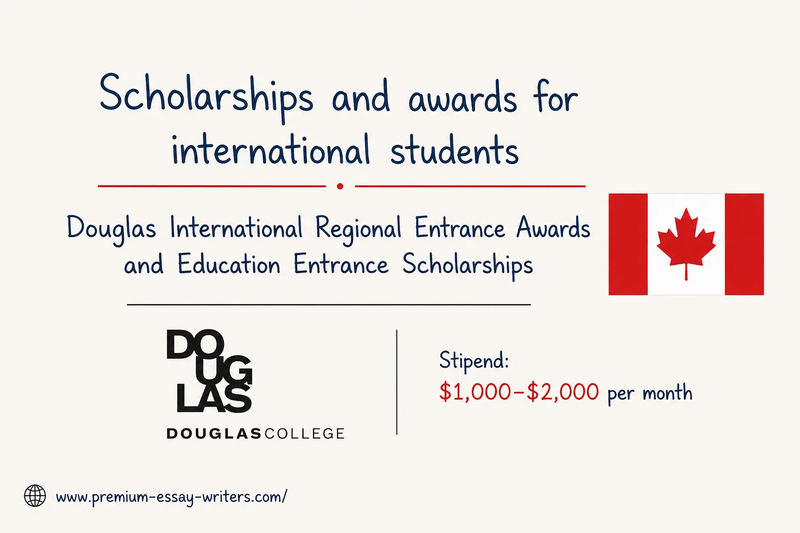 Scholarships & Awards for International Students at Douglas College
