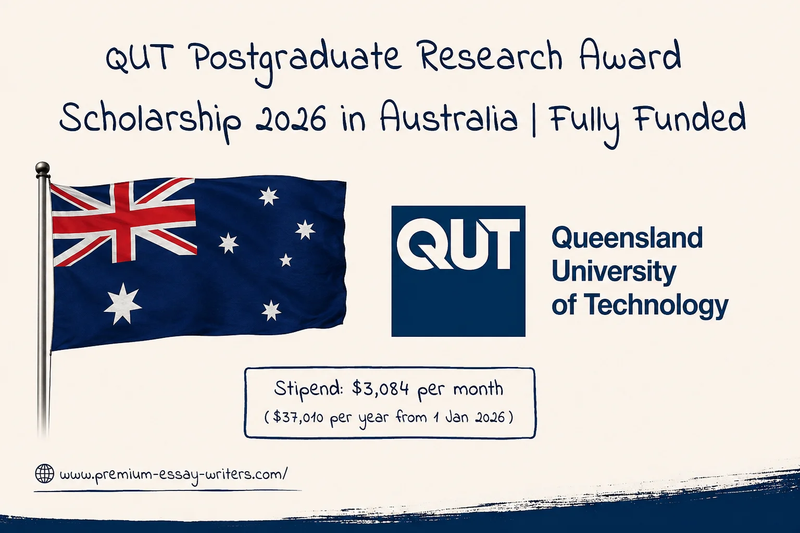 QUT Postgraduate Research Award Scholarship 2026 | Fully Funded