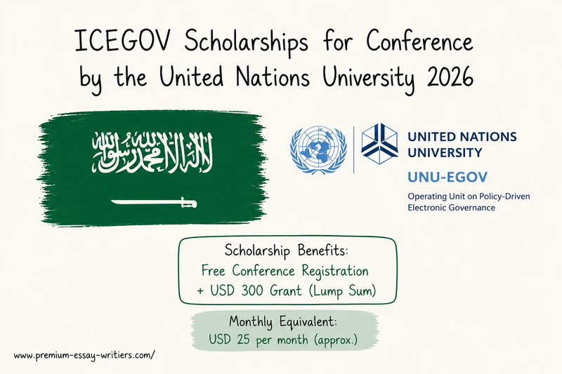 ICEGOV Scholarships 2026 by United Nations University | Apply Now