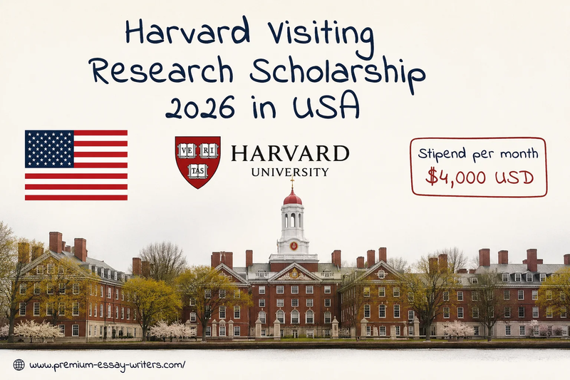 Harvard Visiting Research Scholarship 2026 in USA | Funded Program