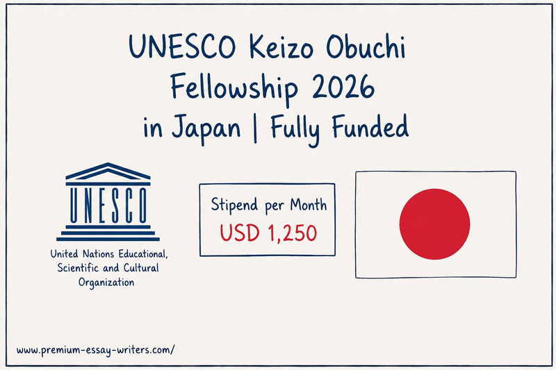 UNESCO Keizo Obuchi Fellowship 2026 in Japan | Fully Funded