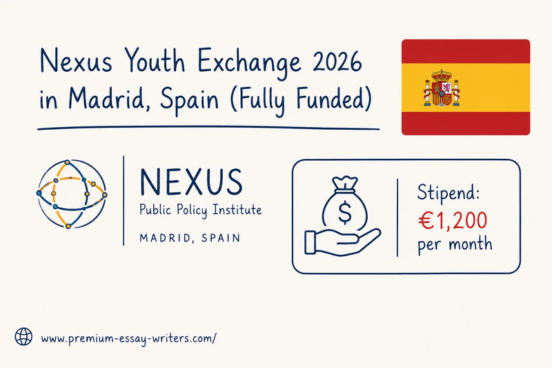 Nexus Youth Exchange 2026 in Madrid, Spain | Fully Funded