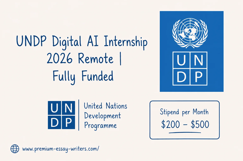 UNDP Digital AI Internship 2026 Remote | Paid Global Internship