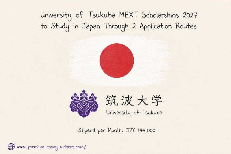 University of Tsukuba MEXT Scholarship 2027 in Japan | Fully Funded Japanese Government Scholarship