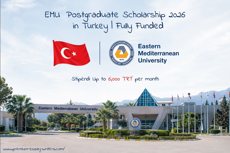 EMU Postgraduate Scholarship 2026 in Turkey | Tuition Waivers for Master's & PhD