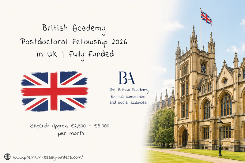 British Academy Postdoctoral Fellowship 2026 in the UK | Funding for Early-Career Researchers