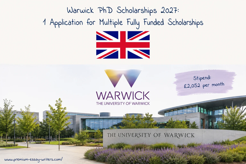 Warwick PhD Scholarships 2027 in the UK (Multiple Fully Funded Scholarships)