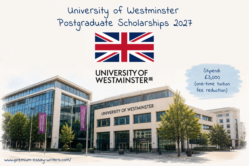 University of Westminster Postgraduate Scholarships 2027 in the UK (International Postgraduate Excellence Award)
