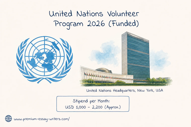 United Nations Volunteer Program 2026 (Funded) | UNV Opportunities