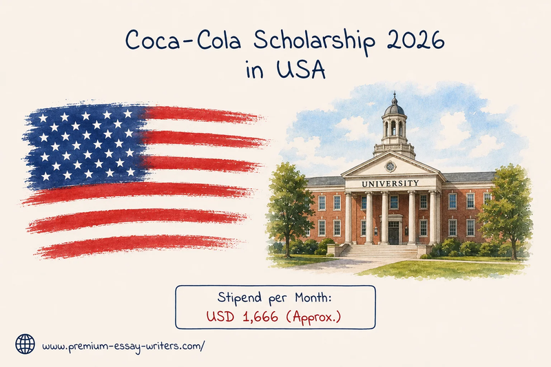 Coca-Cola Scholarship 2026 in the USA | Scholarship for High School Seniors