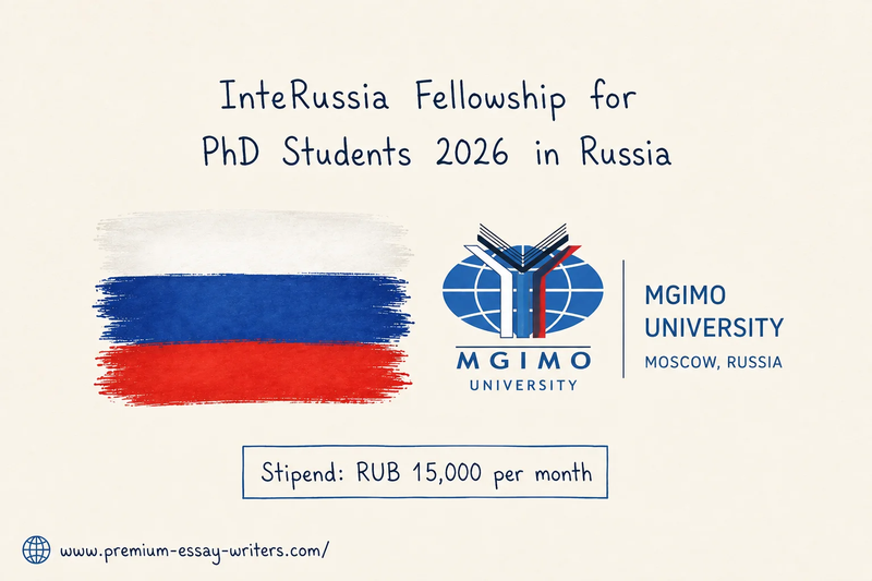 InteRussia Fellowship for PhD Students 2026 in Russia | Fully Funded International Research Fellowship