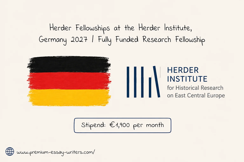 Herder Fellowships at the Herder Institute, Germany 2027 | Fully Funded Research Fellowship
