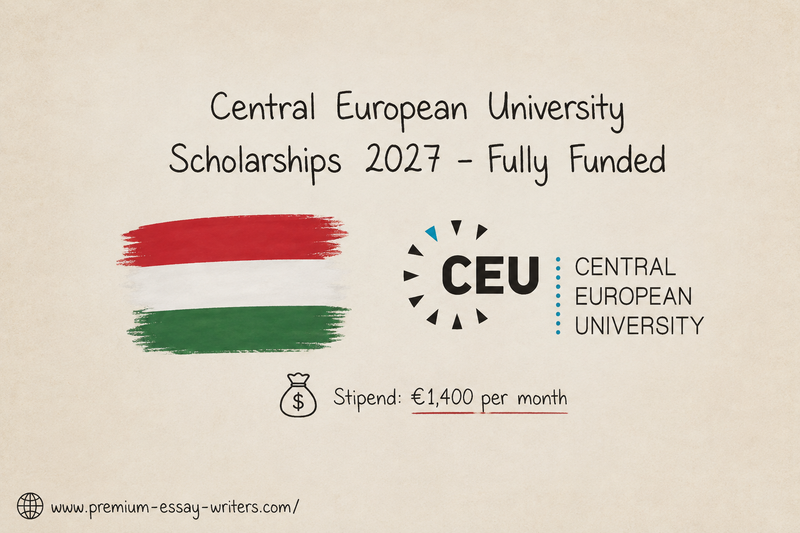 Central European University Scholarships 2027 – Fully Funded