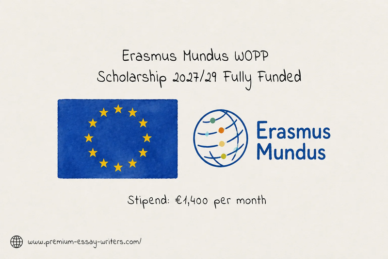 Erasmus Mundus WOPP Scholarship 2027/29 Fully Funded