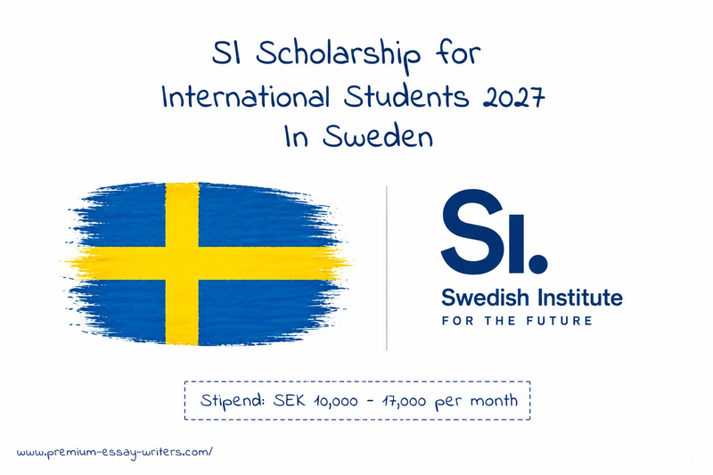 SI Scholarship for International Students 2027 In Sweden