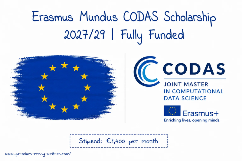 Erasmus Mundus CODAS Scholarship 2027/29 | Fully Funded