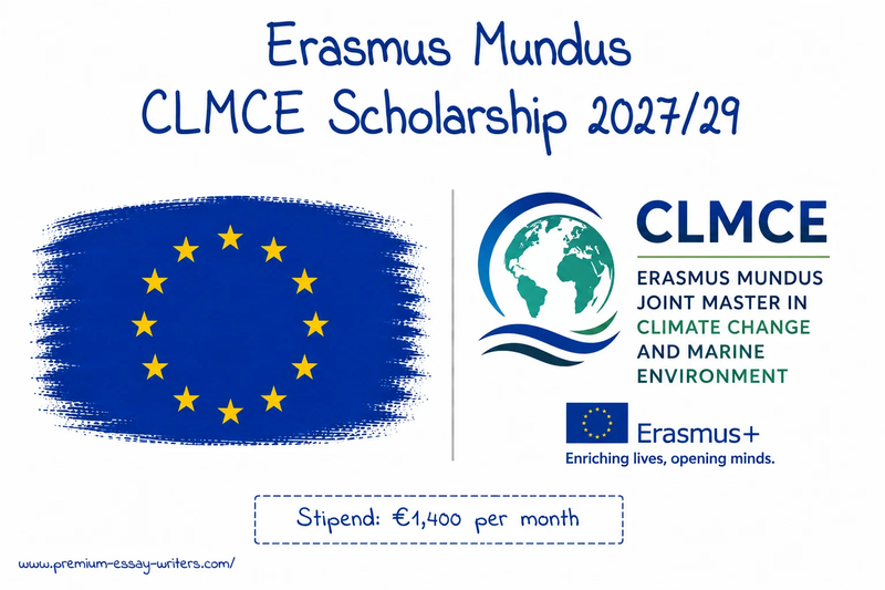 Erasmus Mundus CLMCE Scholarship 2027/29