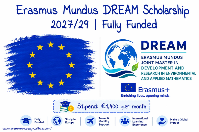 Erasmus Mundus DREAM Scholarship 2027/29 | Fully Funded