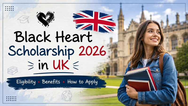 Black Heart Scholarship 2026 in UK: Eligibility & How to Apply