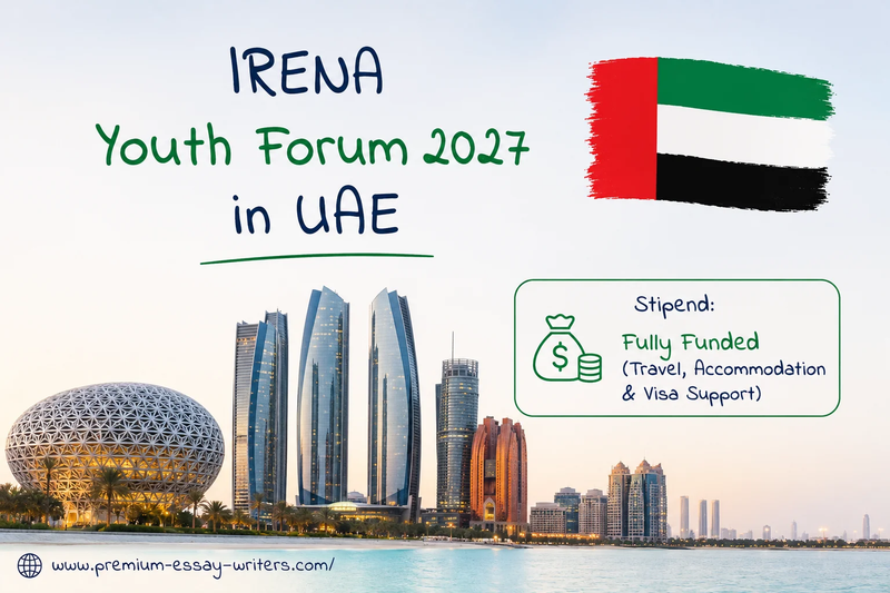 IRENA Youth Forum 2027 in UAE | Fully Funded Renewable Energy Opportunity
