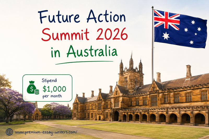 Future Action Summit 2026 in Australia | Fully Funded Youth Leadership Opportunity