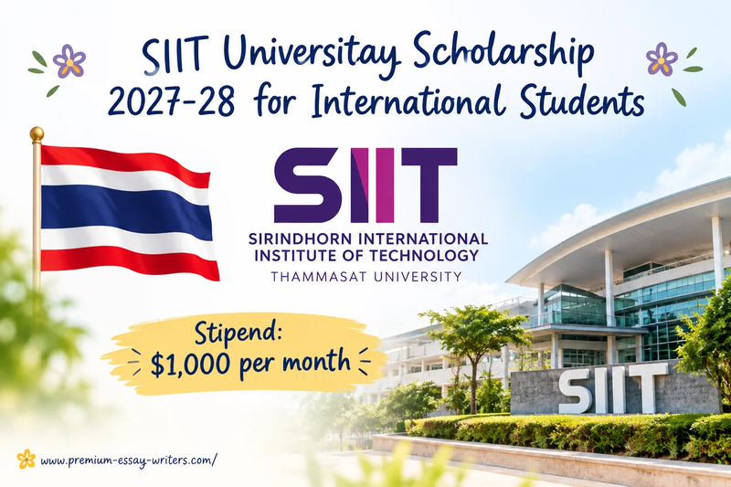 SIIT Universitay Scholarship 2027-28 for International Students