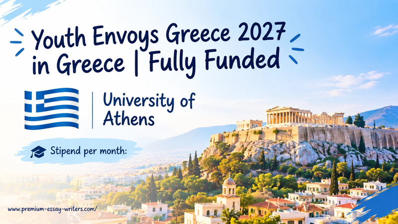 Youth Envoys Greece 2027 | Fully Funded Conference & Scholarships in Greece