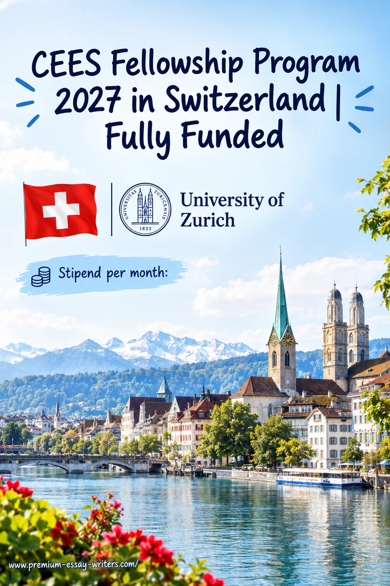 CEES Fellowship Program 2027 in Switzerland | Fully Funded Opportunity