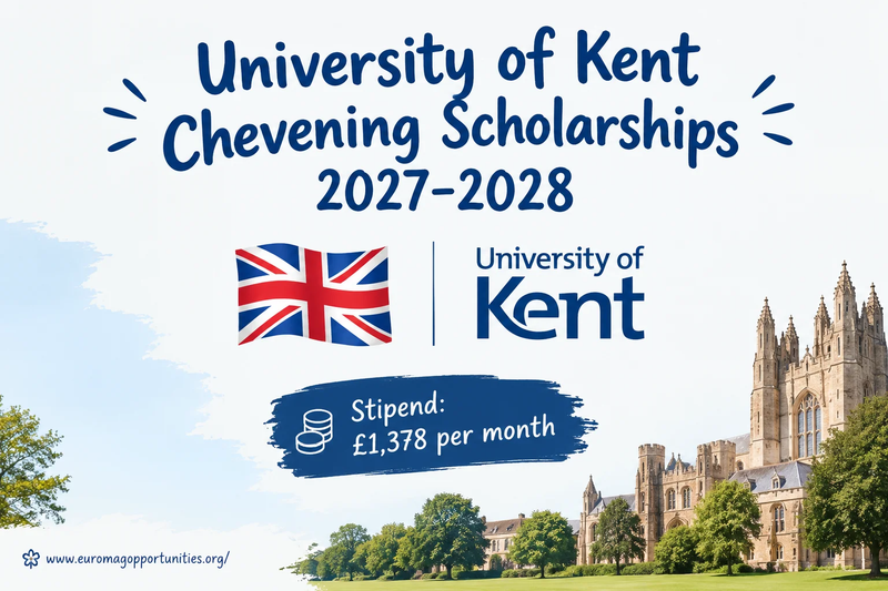 University of Kent Chevening Scholarships 2027–2028 | Fully Funded Opportunity