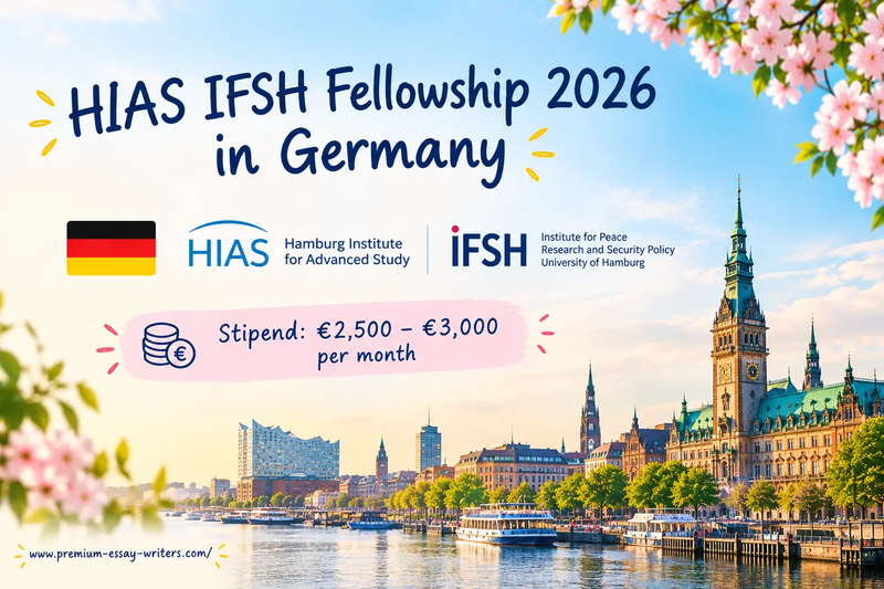 HIAS IFSH Fellowship 2026 in Germany |  Funded Opportunity